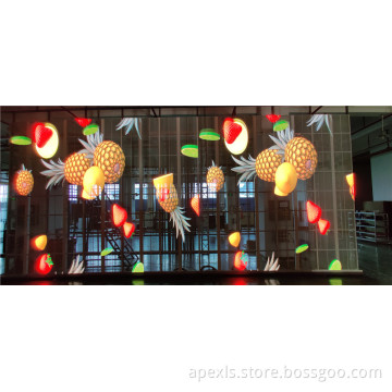 Huge Transparent LED Video Wall